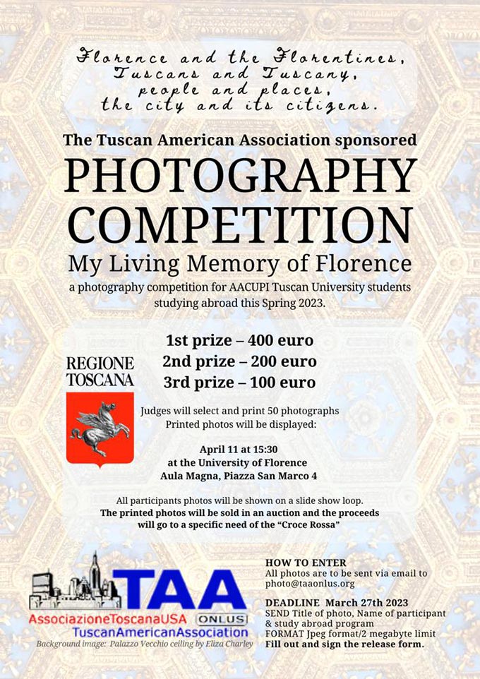 2023 aprile Locandina Contest Fotografico