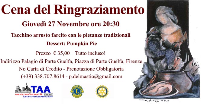 Thanksgiving - Cena del Ringraziamento